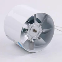 100mm4 inch 20w booster fan inline duct air vent blower for hvac exhaust intake wall exhaust fan cooled hydroponic