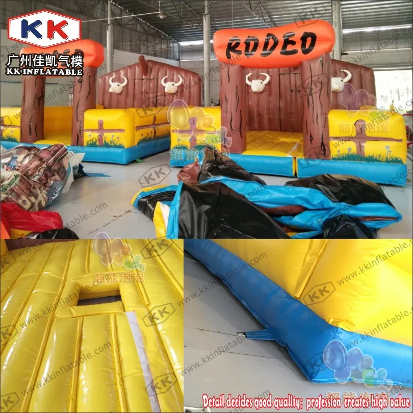 Надувной батут Bull Ride, механический матрас Bull, машинный коврик из ПВХ для детей и взрослых