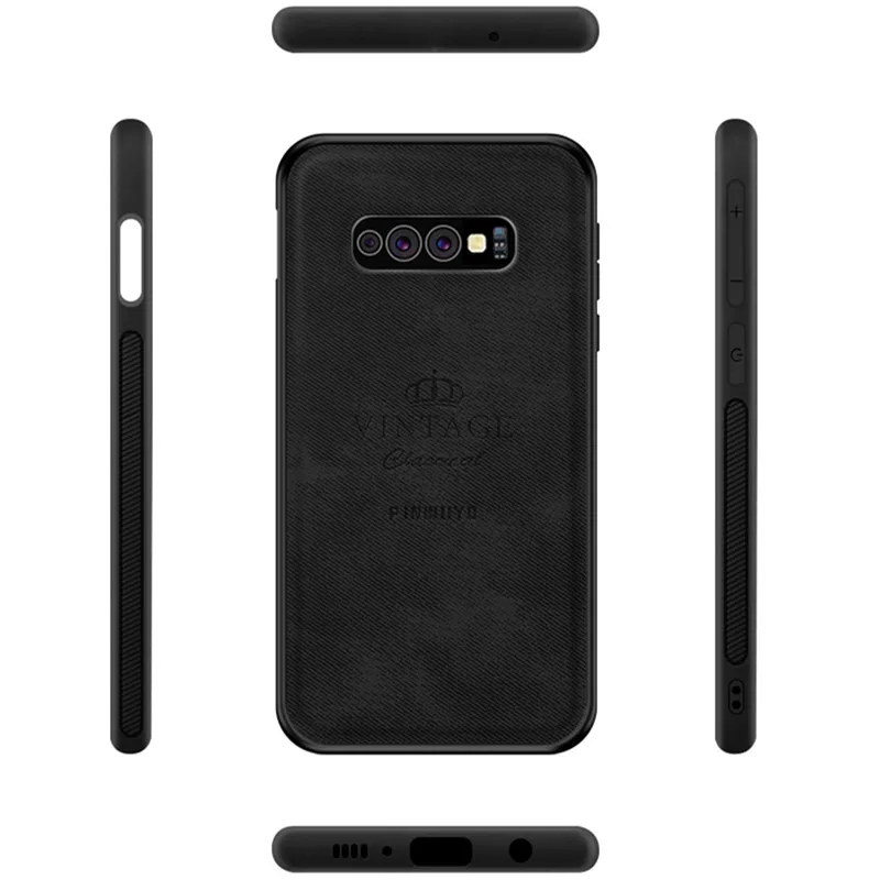 Для Galaxy S10e чехол 5 8 дюймов pinwuyo ТПУ + ПК с подставкой для samsung задняя крышка