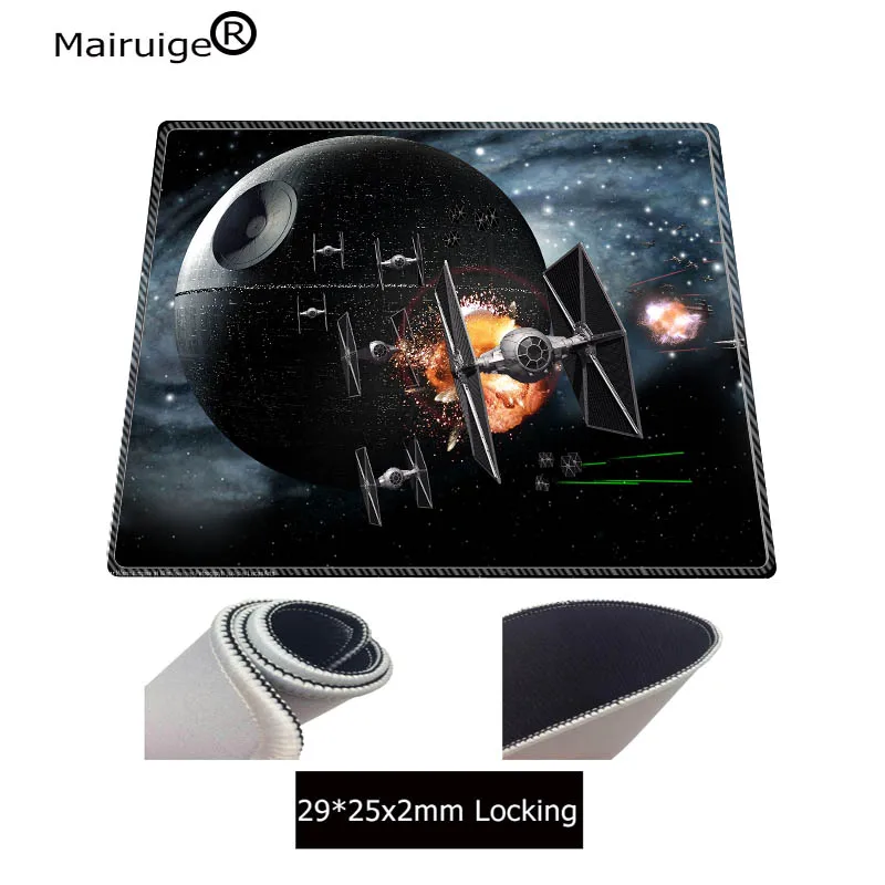 Mairuige, 90X40 см, Звездные войны, большой замок, край, коврик для мыши, геймер, ПК, компьютерный коврик, натуральный каучук, игровой коврик для мыши, Настольный коврик, коврик для клавиатуры