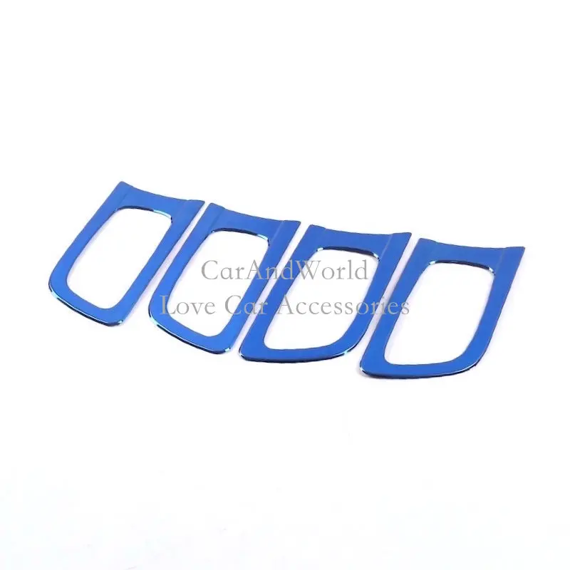 Внутренняя дверная панель из нержавеющей стали ручка молдинговая Крышка для Renault