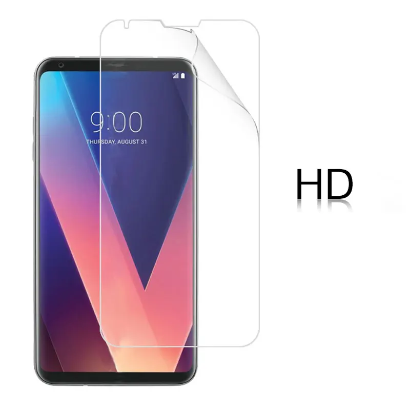 Передняя ЖК HD прозрачный глянцевый пленка для LG V30 6 в Антибликовая матовая