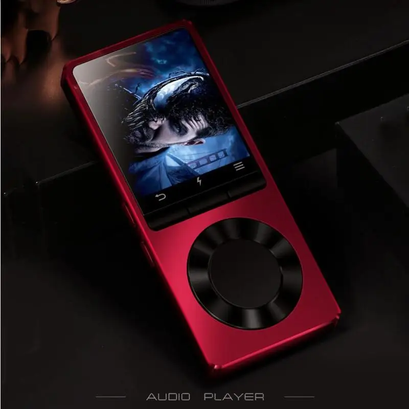 Металлический MP3-плеер Bluetooth 4,2 портативный аудио 4G 8GB музыкальный плеер без потерь со встроенным динамиком fm-радио, рекордер, электронная книга, часы