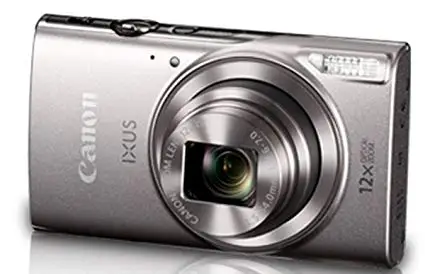 Используется, Canon I XUS-285 HS 20.2MP точка и Съемка камеры с 12x оптическим зумом - Цвет: Серебристый