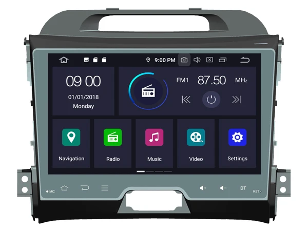 Автомобильный DVD-плеер WITSON Android 10 GPS для KIA SPORTAGE 2010-2014 автомобильный мультимедийный