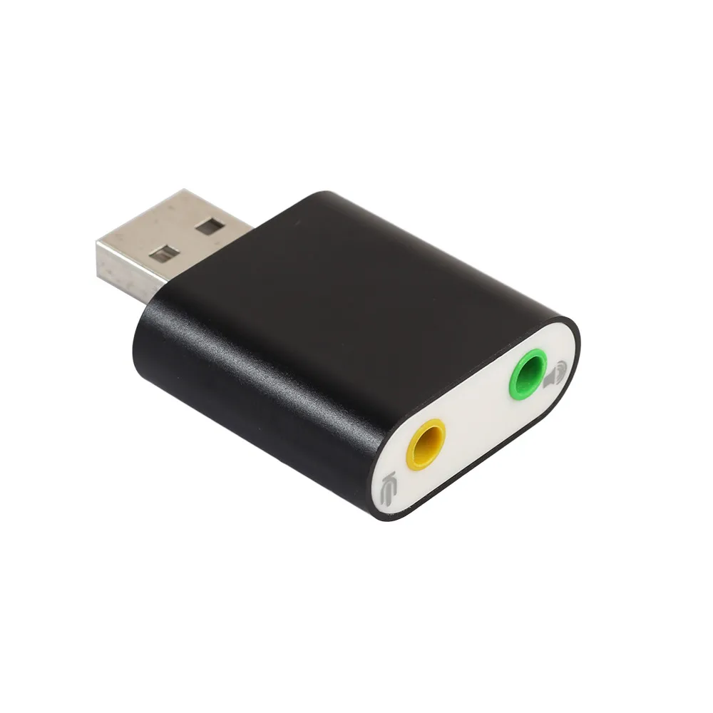 CARPRIE аудио адаптер 3D звуковая карта 7 1 USB до 3 5 мм разъем для наушников стерео