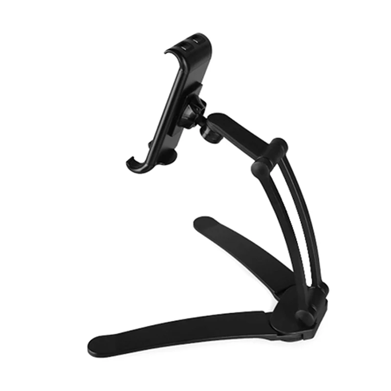 

Kitchen Tablet Mount Stand Desktop Recipe Holder Bracket Adjustable Arm For 5-10.5inch Tablet JR Deals