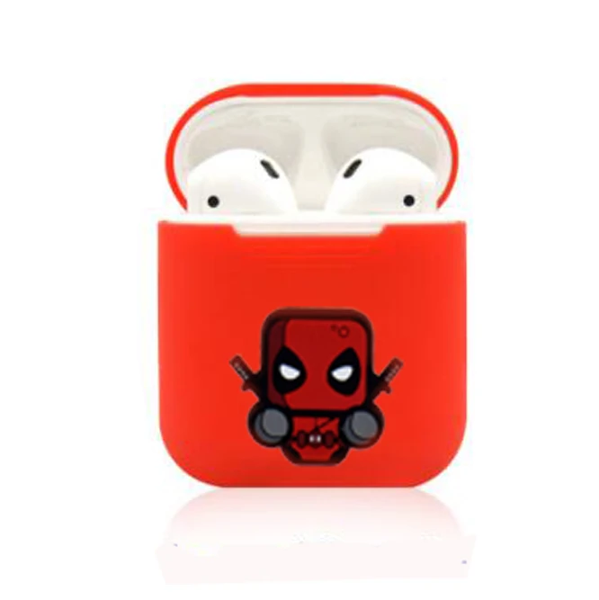 400 шт силиконовый чехол для Apple аксессуары для airpods защитный чехол уникальный милый мультяшный DIY чехол