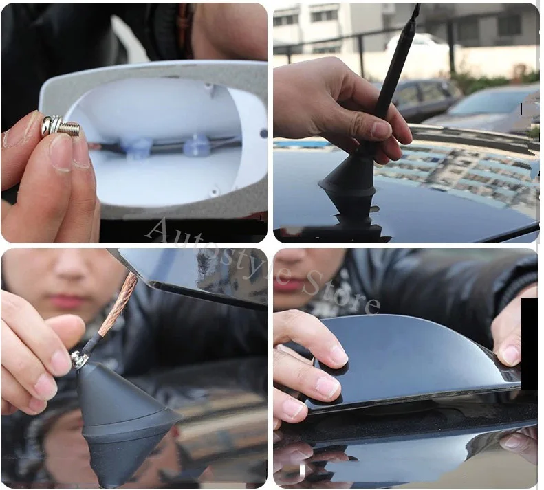 Автомобильная антенна акулы автомобильные радио сигнальные антенны аксессуары