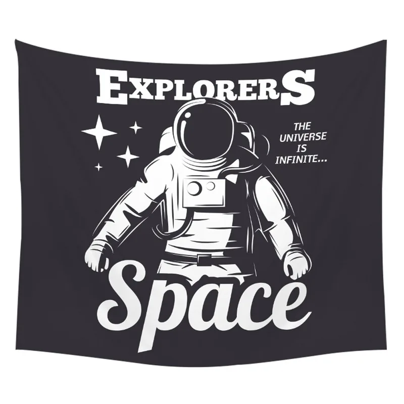 Настенный Гобелен Sky Rocket большой размер космическая стена пляжное полотенце
