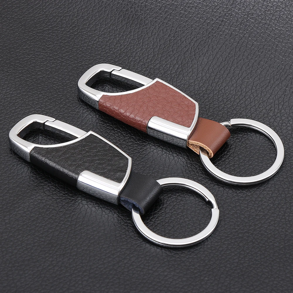 Автомобильный стиль 100% верхний слой Воловья кожа брелок для Mercedes Benz A200 A180 B180 B200 CLA