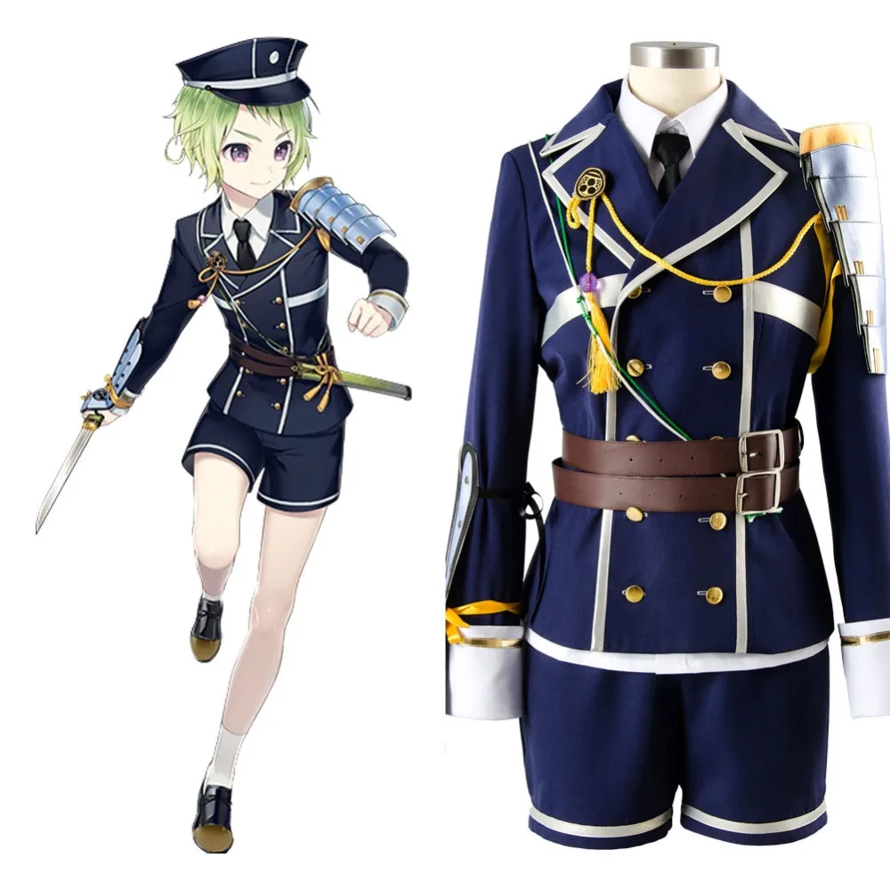 Костюм для косплея Touken Ranbu Mori Toshiro униформа взрослых карнавальный костюм на