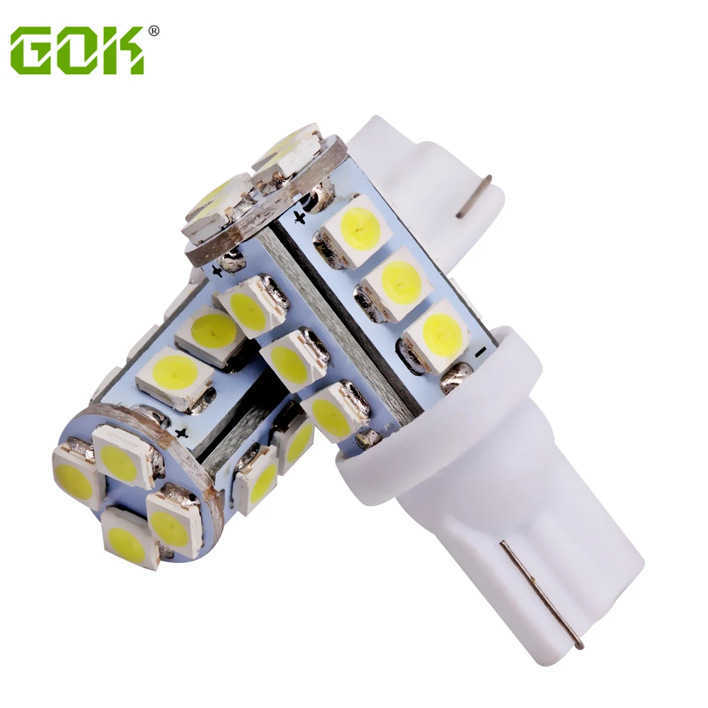 

Автомобильные светодиодные лампы T10, 50 шт./лот, 168, 194, W5w, T10, 16SMD, 1210