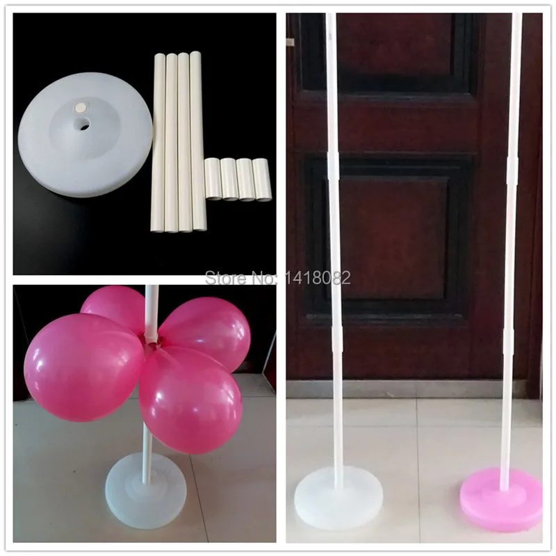 120 белый розовый шар Колонка базы палку пластиковые дуги арки Свадебные
