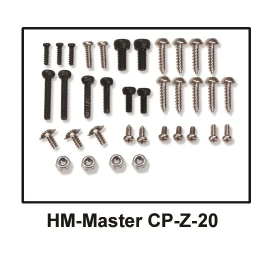 Walkera Master CP запасные части набор винтов HM Z 20|spare parts|walkera master cpmaster cp |