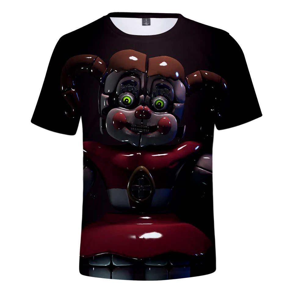 Frdun Tommee Five Nights at Freddy 3D футболка Мужская/Женская летняя футболка забавные крутые футболки мужские/женские модные сексуальные футболки 4XL