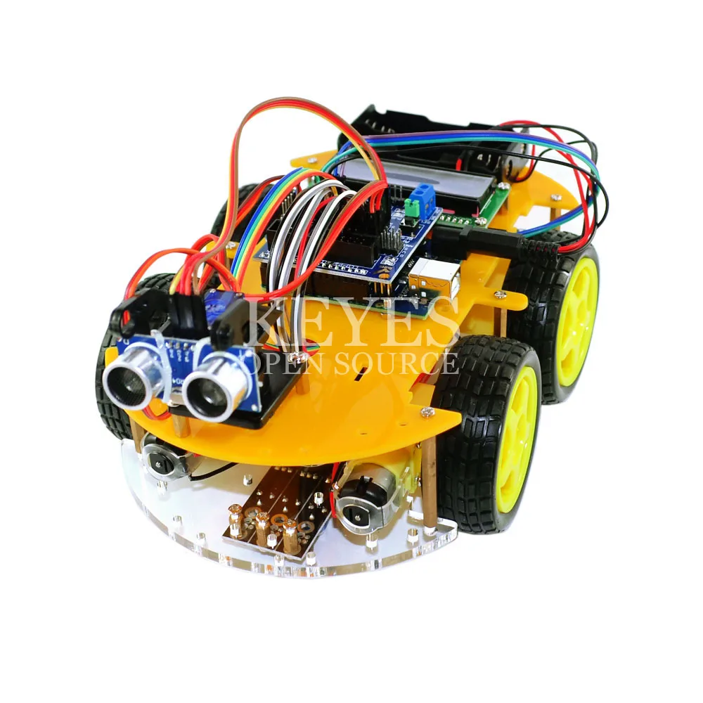 Многофункциональный робот Car Kit Bluetooth шасси костюм отслеживание совместим UNO R3 DIY RC