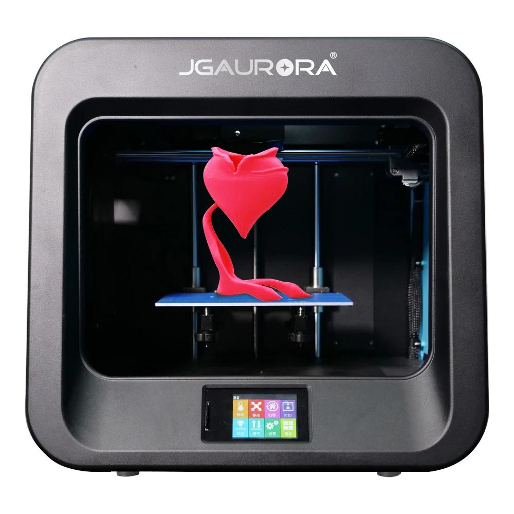 Двухосевой интегрированный двигатель JGAURORA 3d принтер A4S быстрая скорость
