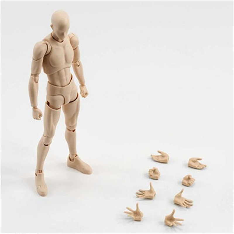 

BODY KUN BODY CHAN Anime Archetype He She Motorcycle Ferrite Figma Movable PVC Action Figure Toys for Children Collectible Model