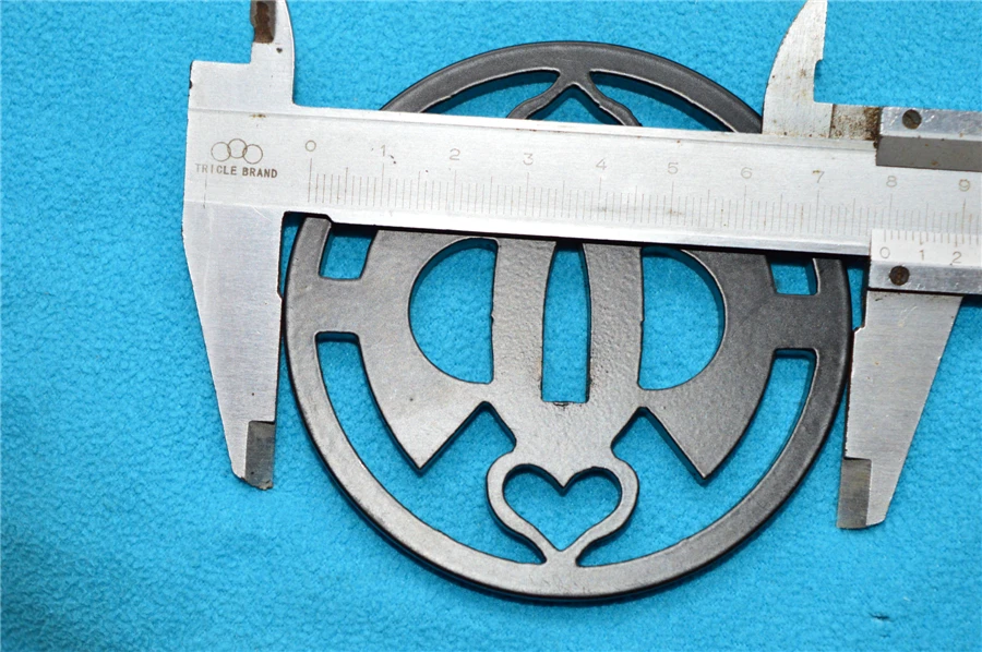 Стальная железная защита Tsuba для японского самурайский меч катана Wakizashi Tanto | Дом и