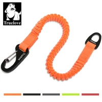 truelove short bungee dog nylon leash rope for dog collar extension retractable for all breed training running walking tll2971