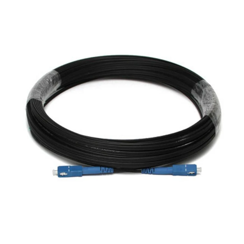 10 м наружный SC SM Simplex FTTH прямой патч-кабель одномодовый волоконно-оптический