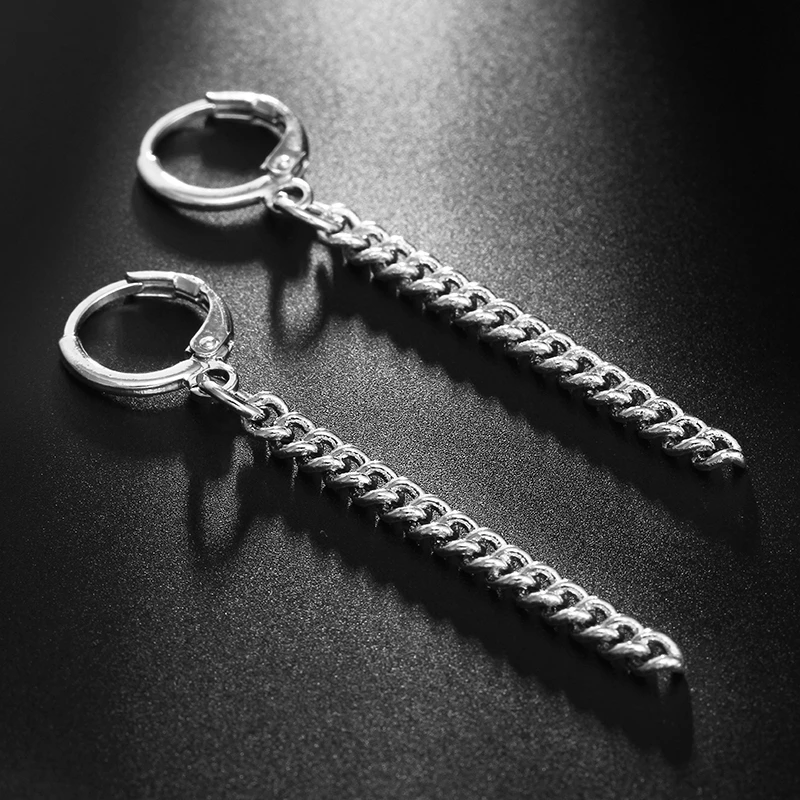 Серьги в стиле панк с кисточками для мужчин и женщин, корейские BTS JIMIN серьги-гвоздики, мужские ювелирные изделия, изысканный подарок