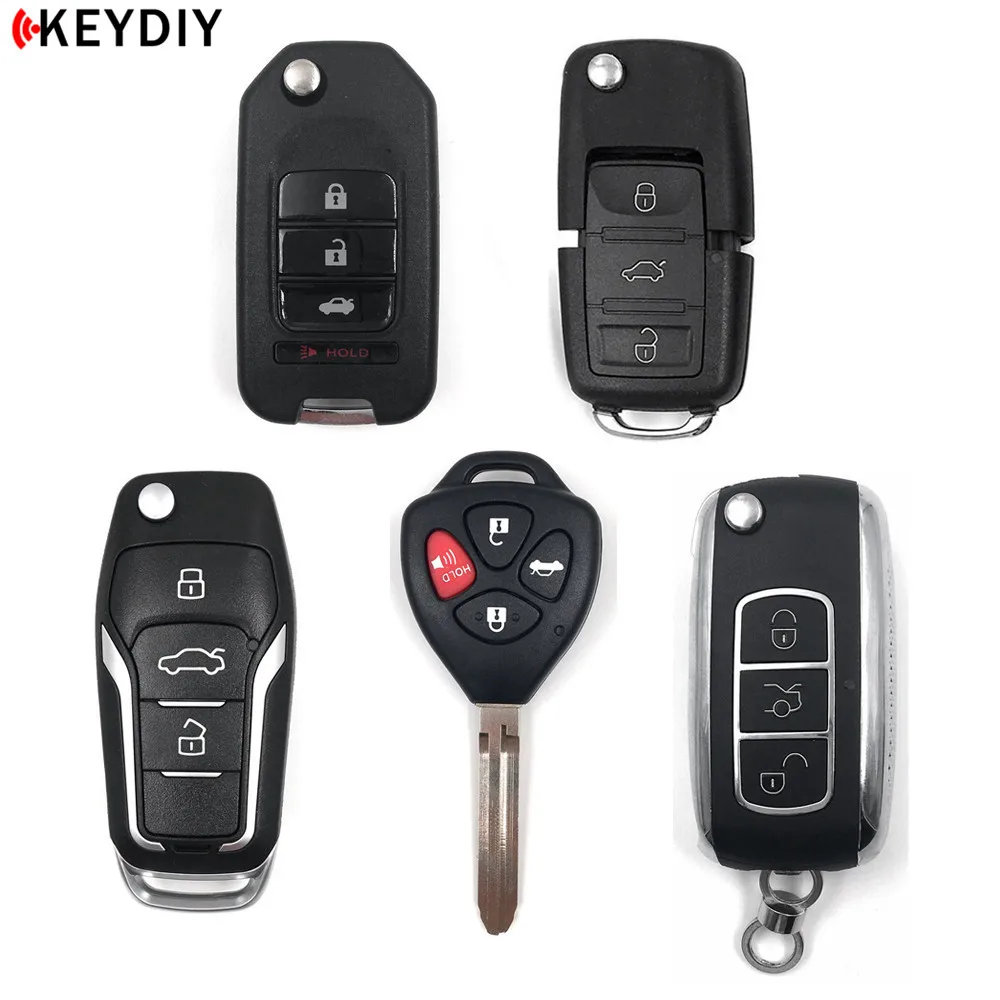 5 шт. KEYDIY оригинальный KD900/Φ/KD мини программатор ключей B01/B02/B04/B05/B07/B09/B10/B11/B12/B13/B20/B29