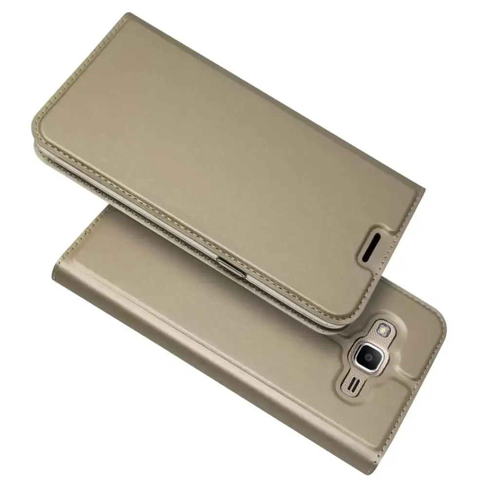 Золотой Для samsung Galaxy J3 и Galaxy J5 бумажник из искусственной кожи чехол с магнитной книгой и подставкой для карт защитный чехол - Цвет: Золотой