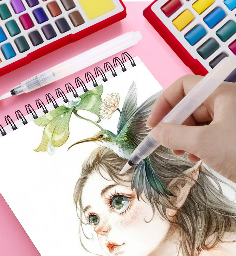 Faber Castell Акварельная Кисть ручка для хранения воды кисть для акварельной живописи цветной карандаш живопись