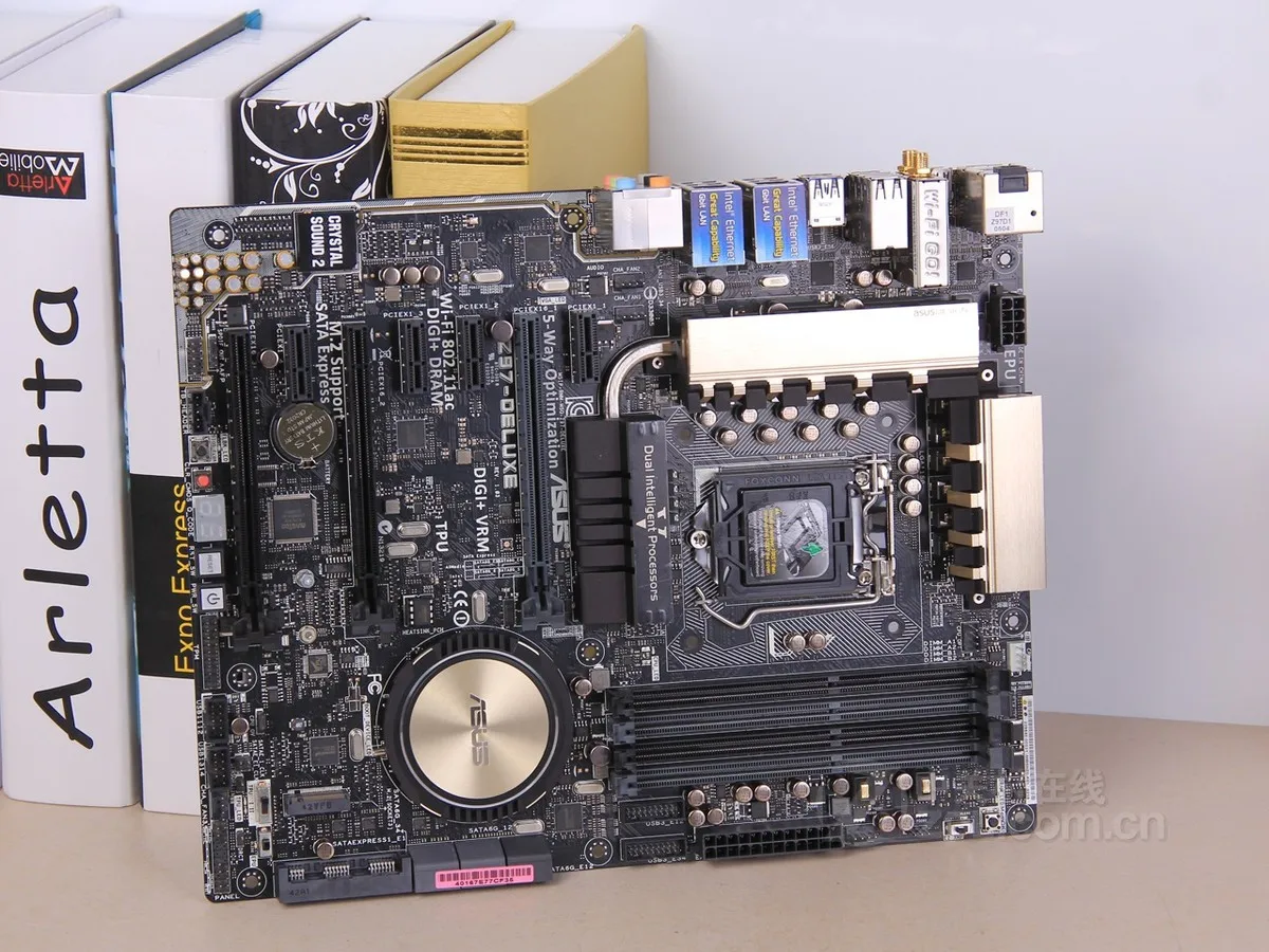Asus Z97-Deluxe настольная материнская плата Z97 Socket LGA 1150 i3 i5 i7 DDR3 32G ATX UEFI биос оригинальная б/у материнская плата горячая распродажа