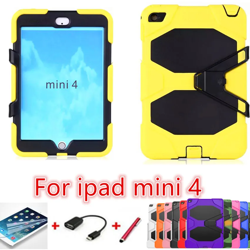 Чехол для Apple ipad mini 4 мягкий прочный жесткий ударопрочный чехол из поликарбоната с