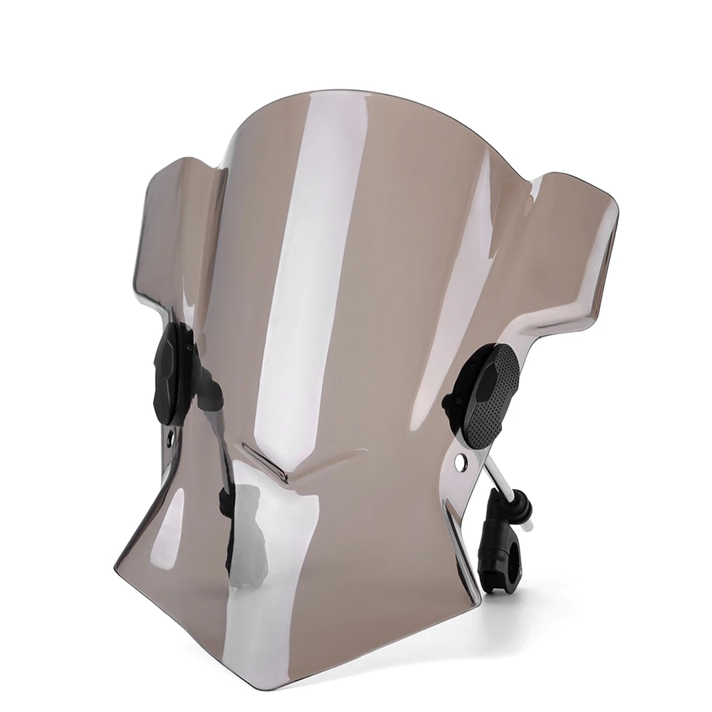Smoke Windshield Bjmoto мотоцикл Pare-brise лобовое стекло экран для Yamaha FZ07 MT07- MT03 MT25 FZ09 MT09 FZ1 FZ8 YZFR6 Обтекатели ветра - Цвет: Smoke Windshield
