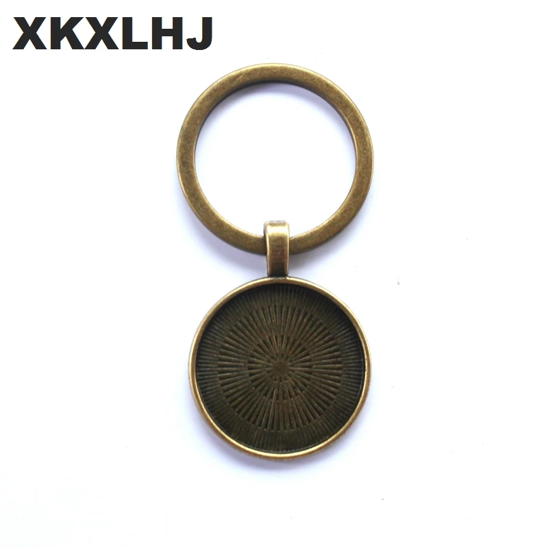 

XKXLHJ Chinese Taoism sign ancient Eight Diagrams key chain vintage tai ji yin yang keychain charming jewelry accessories