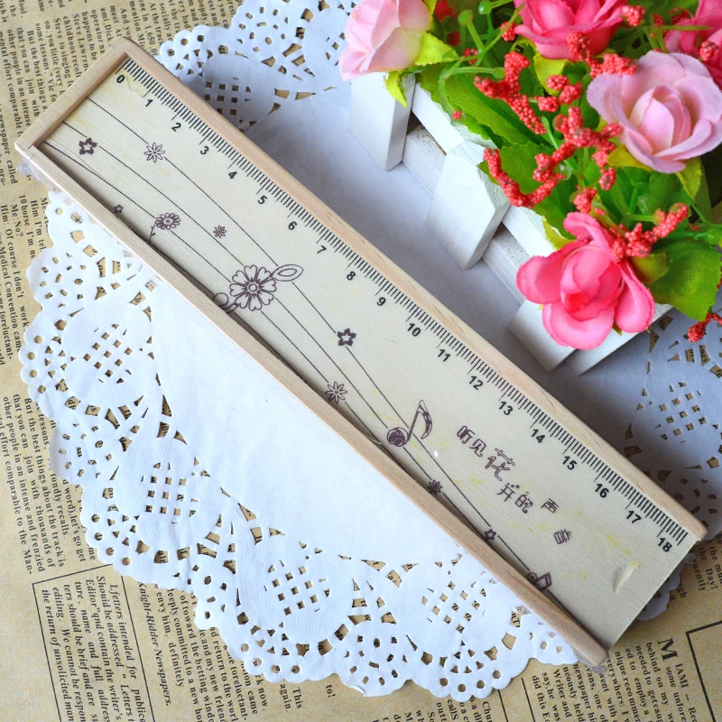 Творческие музыкальные Цветы DIY деревянный штамп многофункциональная винтажная