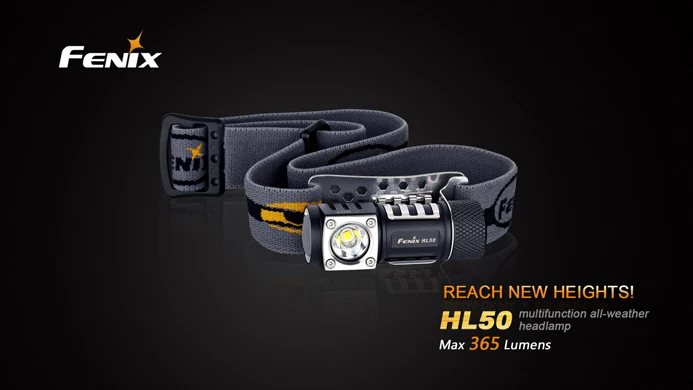 Бесплатная доставка FENIX HL50 использует Cree XM L2 T6 нейтральный белый светодиодный 365