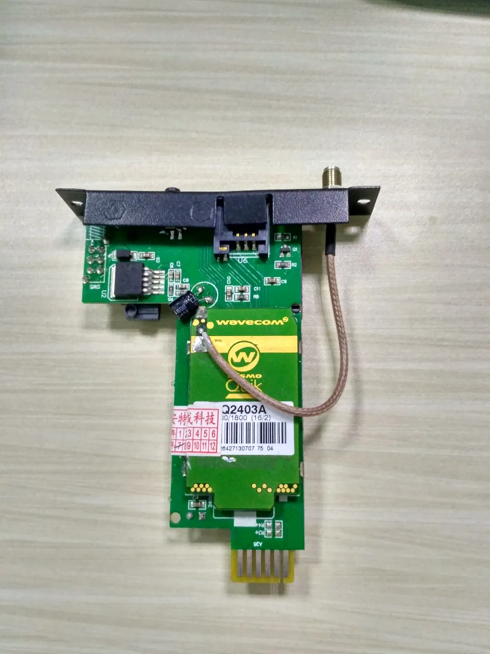 Небольшая печатная плата разъем для пула модема Q2403 оптовых sms от antecheng|modem pool|pool