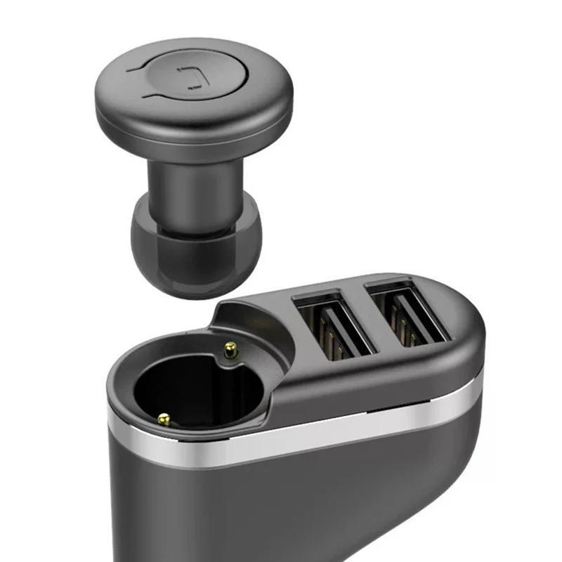 Bluetooth наушники беспроводные автомобильное зарядное устройство USB интерфейс 4 2