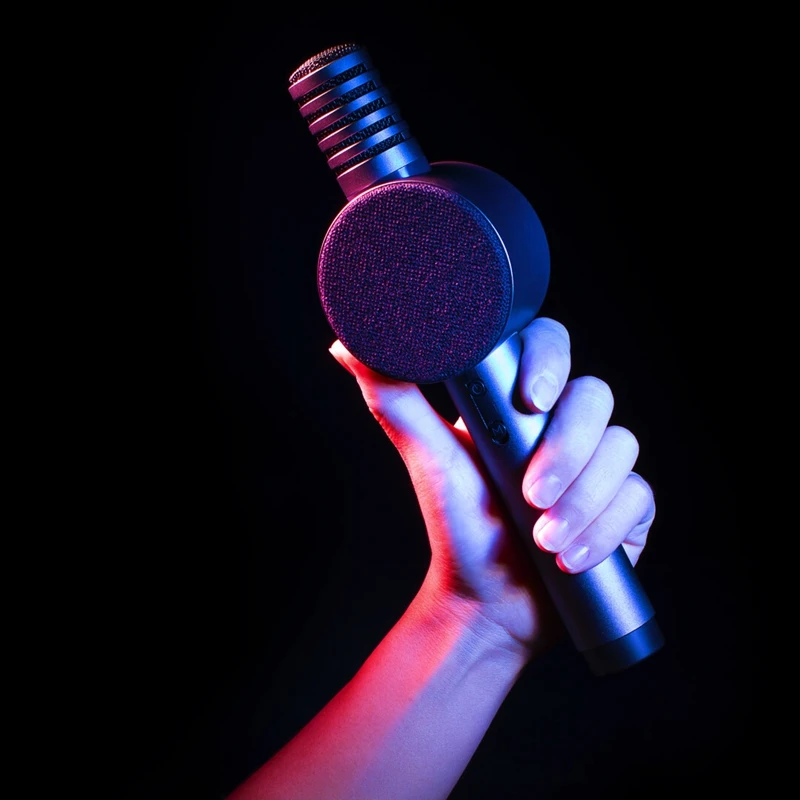 Оригинальный ручной Bluetooth микрофон Xiaomi Mijia KTV колонка коробка для караоке