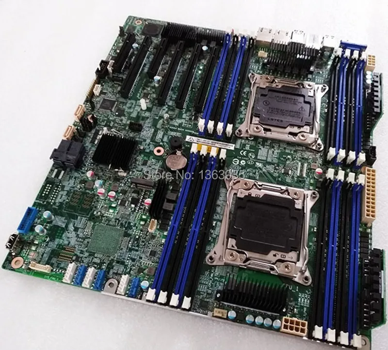 S2600CW2R Серверная материнская плата LGA 2011 протестированная Рабочая