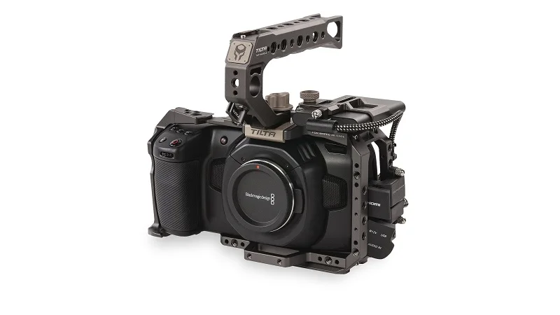 TILTA TA-T01-B-G чехол для камеры SSD с верхней ручкой для BMPCC 4K Pocket 6 K/Blackmagic Pocket cinema camera 4K Rig
