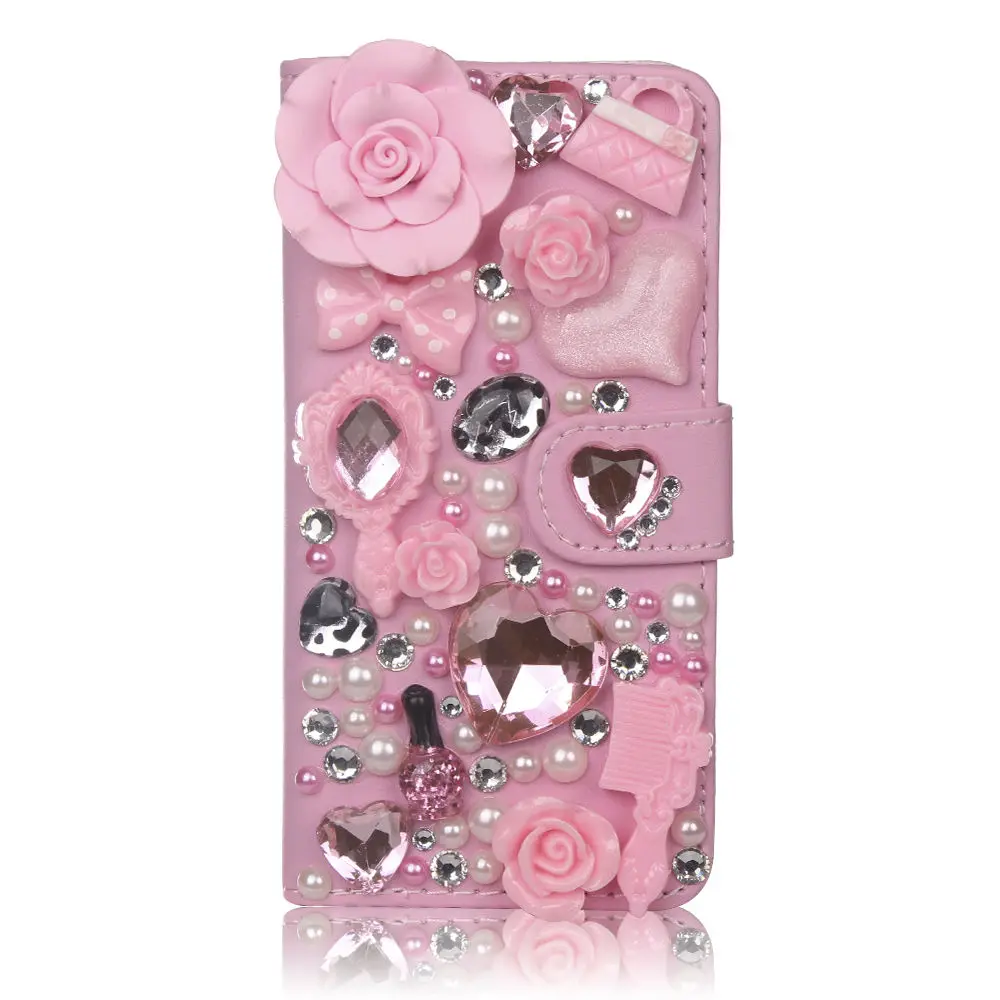 Милые блестящие чехлы бумажники с бриллиантами блестящий чехол со стразами для