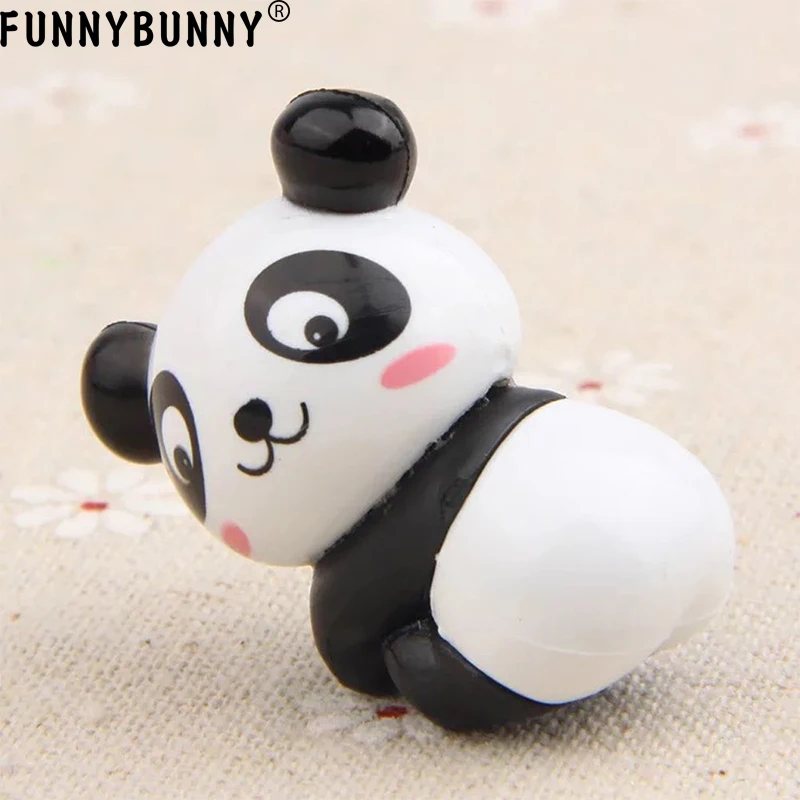 FUNNYBUNNY 8 шт. (1 комплект) милые игрушки панда фигурки набор для игр украшение торта