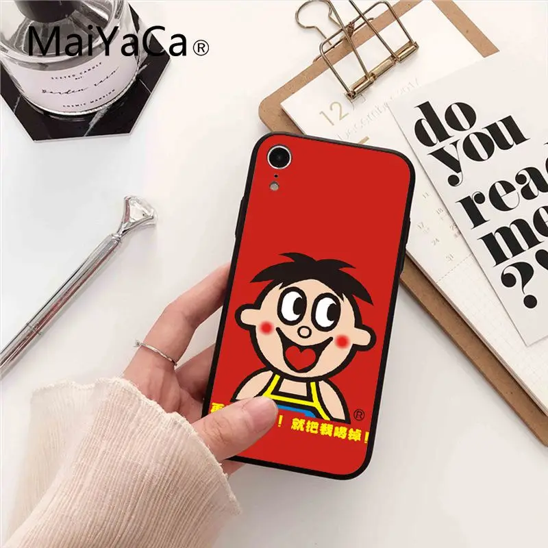 Мягкий силиконовый чехол Maiyaca Wangzai для iPhone X XS MAX 6 6s 7 7plus 8 8Plus 5 5S SE XR | Мобильные