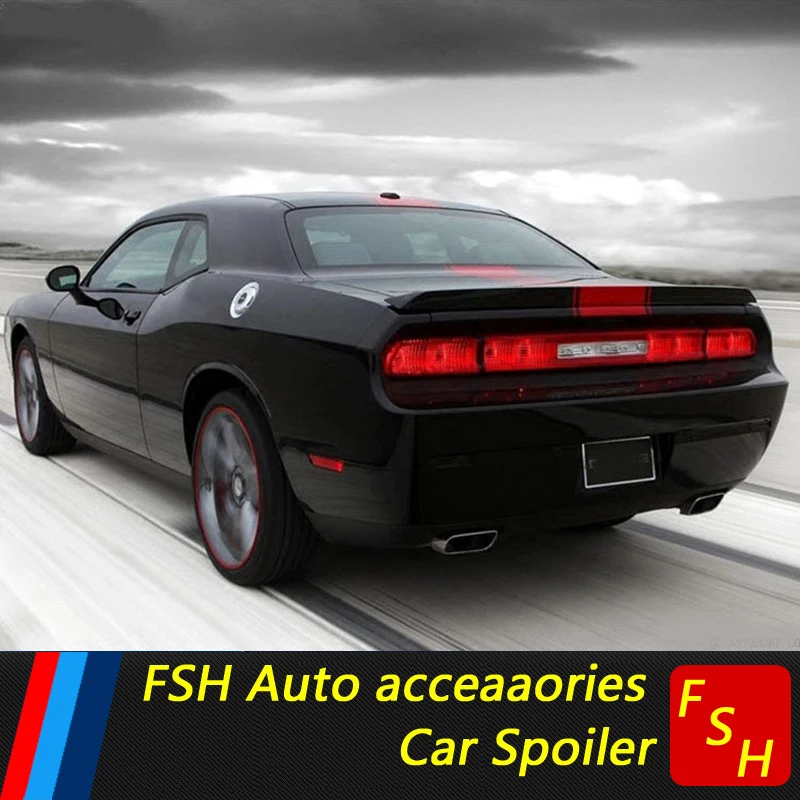 Для Dodge Challenger спойлер Высокое качество ABS Материал заднее крыло автомобиля