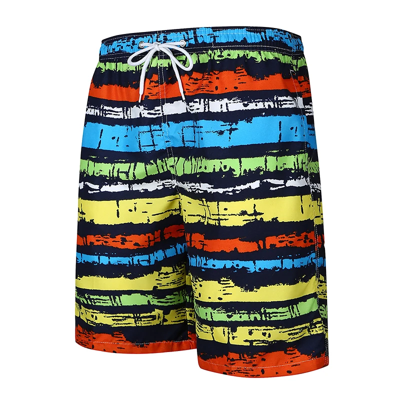 

NEW 2022 Summer Summer Wear Characteristic Striped Leisure Drawstring Casual Men's Beach Pants Female Loose Board Shorts