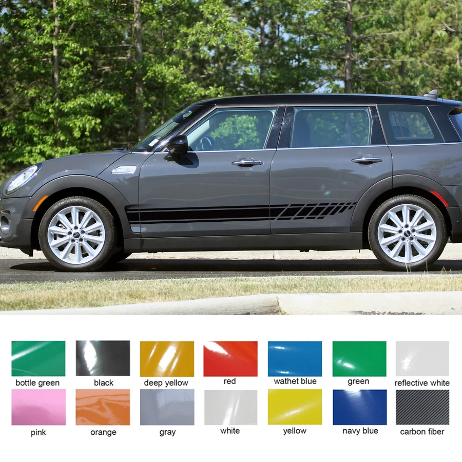 Для mini clubman countryman автомобильные аксессуары модифицированные наклейки 2 шт защита