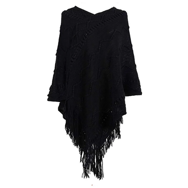 Новинка 2018 Модный женский плащ Женский винтажный с кисточками рукавом летучая