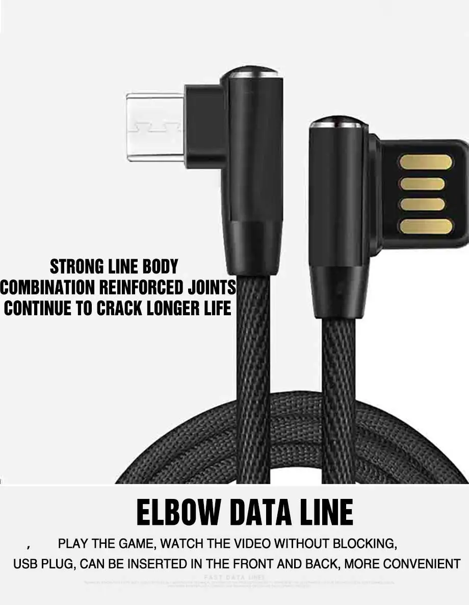 3.0A Micro USB кабель для передачи данных для samsung S8 S9 Android телефон тип-c кабель для быстрой зарядки для huawei p20 p30 Xiaomi кабель для планшета