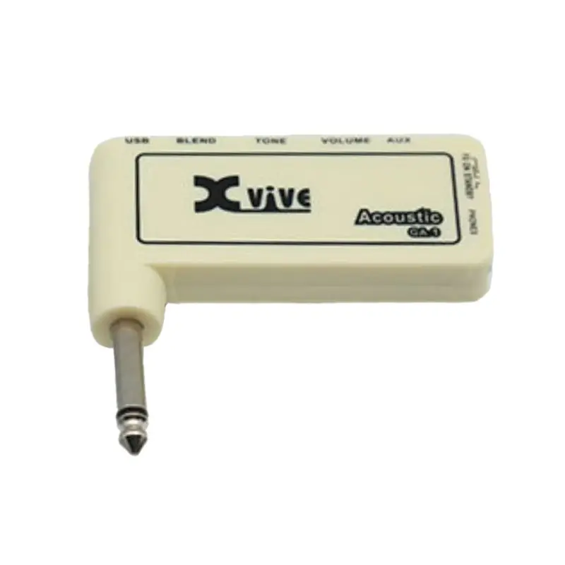 

1pc Guitar Plug Mini Portable Recharge Elec Headphone Amp Amplifier Acoustic/ Rock/ Metal